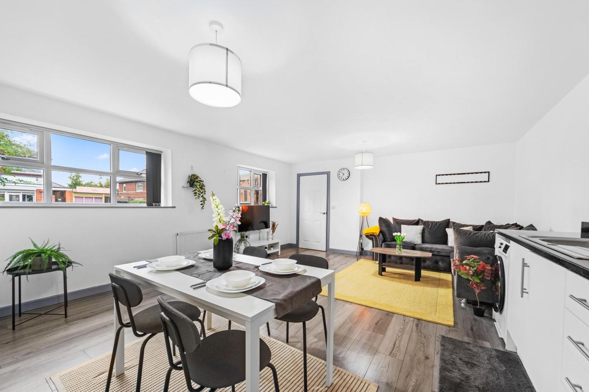 Budget 2-bed House 10mins To Leeds Centre Vakantiehuis Leeds (West Yorkshire)