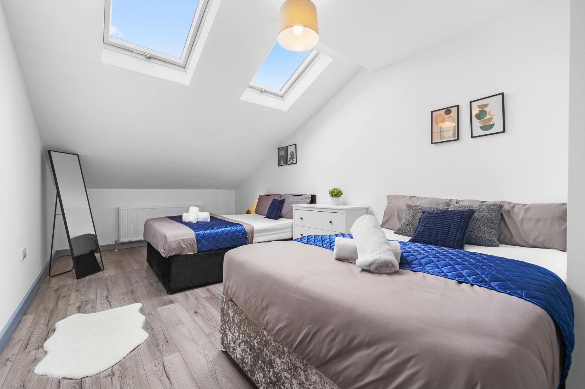 Budget 2-bed House 10mins To Leeds Centre Vakantiehuis
